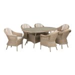 Rudston Oval 6 Seat Dining Set