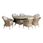 Rudston Oval 6 Seat Dining Set