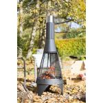 La Hacienda Medium Colorado Mesh Steel Chimenea