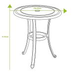 Hartman Amalfi Bistro Set