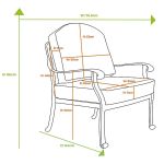 Hartman Amalfi 2 Seat Casual Lounge Set with FREE cover