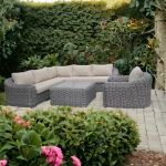 Carmel Corner Sofa with Table and Armchair