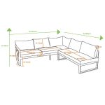 Hartman Vienna Square Corner Lounge Set