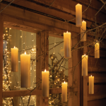 Noma Set of 5 Warm White Remote Controlled Magic Candles