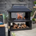 La Hacienda Stonehurst Outdoor Fireplace