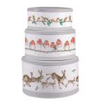 Wrendale Christmas Cake Tin Nest