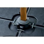 Hartman Aegean Square Cantilever Parasol & Base