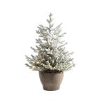 Everlands Norway Battery Operated Pre-Lit Snowy Tree 3ft