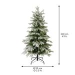 Everlands Sunndal Frosted Fir Tree 5ft