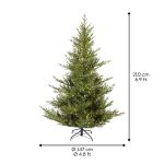 Everlands Norway Spruce Pre-Lit 7ft Christmas Tree
