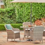 LG Outdoor Monte Carlo Sand 4 Seat Dining Set