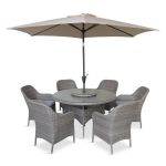 LG Outdoor Monte Carlo Sand 6 Seat Dining Set