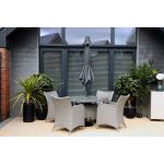 Supremo Amalfi Four Seat Dining Set