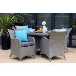 Supremo Amalfi Four Seat Dining Set