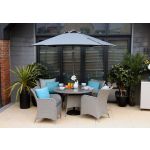 Supremo Amalfi Four Seat Dining Set