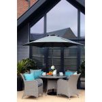 Supremo Amalfi Four Seat Dining Set