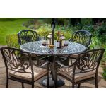 Hartman Amalfi Round 4 Seat Set with Parasol