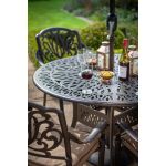 Hartman Amalfi Round 4 Seat Set with Parasol