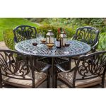 Hartman Amalfi Round 4 Seat Set with Parasol