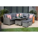 Supremo Amalfi Corner Modular with Adjustable Table