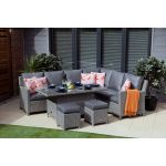 Supremo Amalfi Corner Modular with Adjustable Table