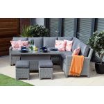 Supremo Amalfi Corner Modular with Adjustable Table
