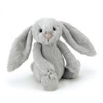 Jellycat Medium Silver Bashful Bunny