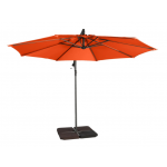 Supremo 3m Free Arm Parasol - Grey