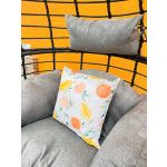 Evora Black Standing Egg Chair