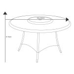 Hartman Eton 6 Seat Dining Set
