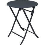 Grey Metal Bistro Set
