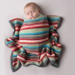 Ziggle Colourful Striped Baby Blanket
