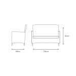 LG Outdoor Monte Carlo Sand Bench
