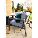 Supremo Melbury Four Seat Lounge with Fire Pit 