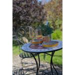 Siena Red Mosaic Bistro Set