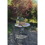 Siena Red Mosaic Bistro Set