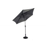 Supremo Riviera 2.5m Parasol - Grey 