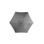 Supremo Riviera 2.5m Parasol - Grey 