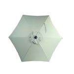 Supremo Riviera 2.5m Parasol - Old Green