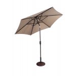 Supremo Riviera 2.5m Parasol - Taupe