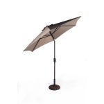 Supremo Riviera 2.5m Parasol - Taupe