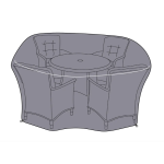 Hartman Heritage Round 4 Seat Dining Set Cover