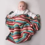 Ziggle Colourful Striped Baby Blanket