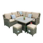 Supremo Athena Mini Modular Dining Set in Stone 