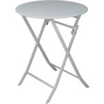 White Metal Bistro Set