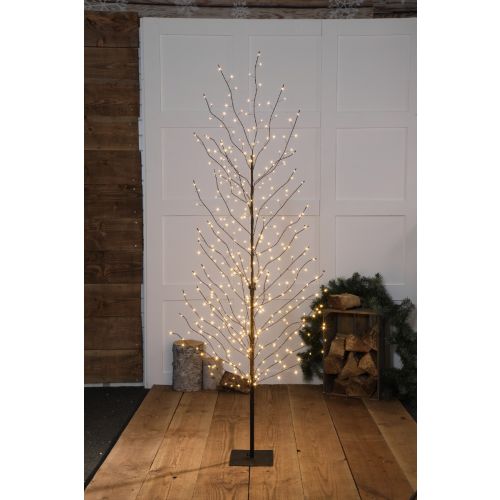 Noma 2m Antique White Wispy Black Tree