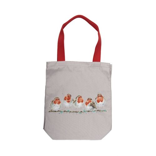 Wrendale 'Jolly Robin' Canvas Bag