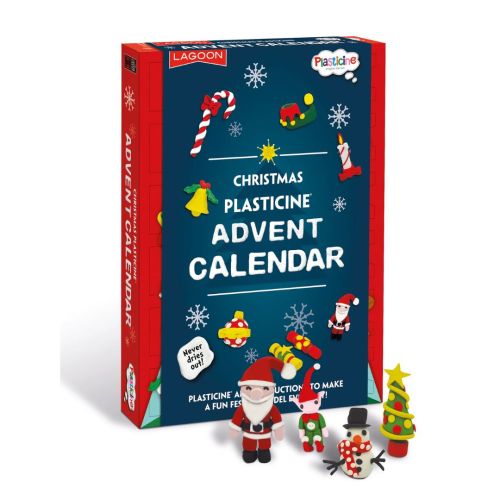 Plasticine Christmas Advent Calendar