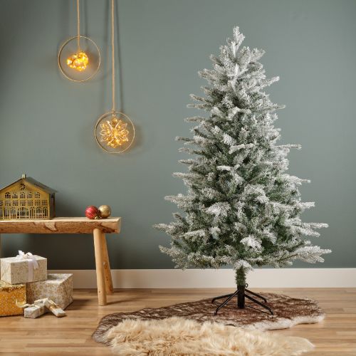 Everlands Frosted Vermont Spruce Tree 5ft