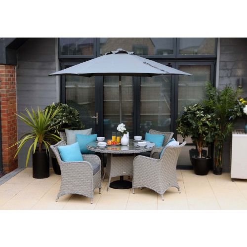 Supremo Amalfi Four Seat Dining Set